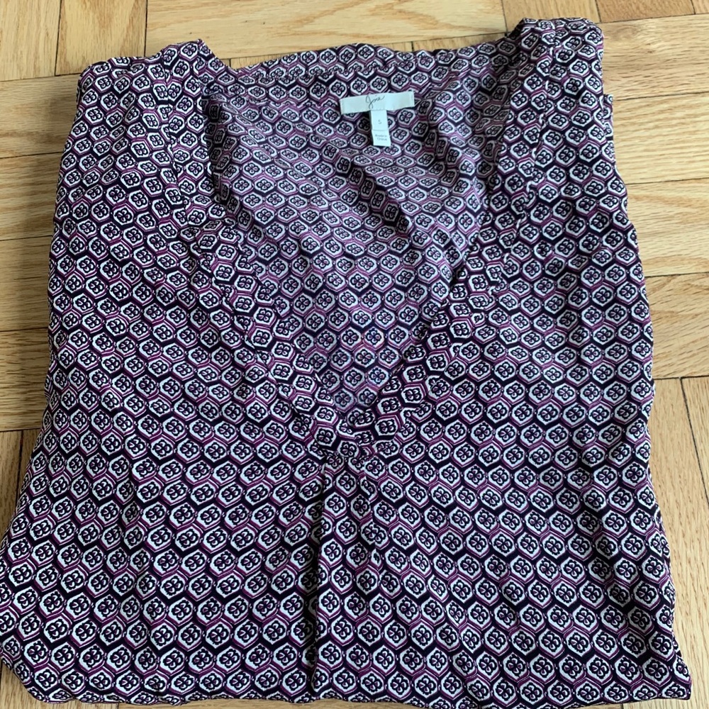 Joie Silk Floral Blouse